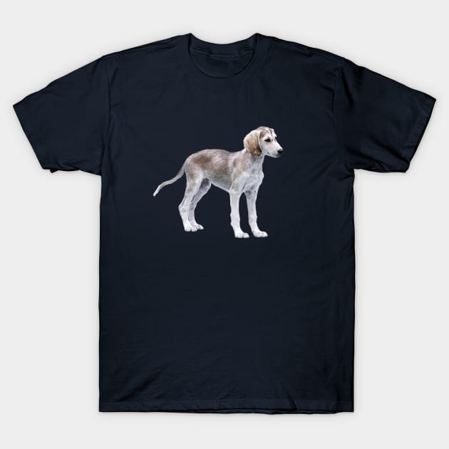 Saluki Puppy Dog T-Shirt by ElegantCat